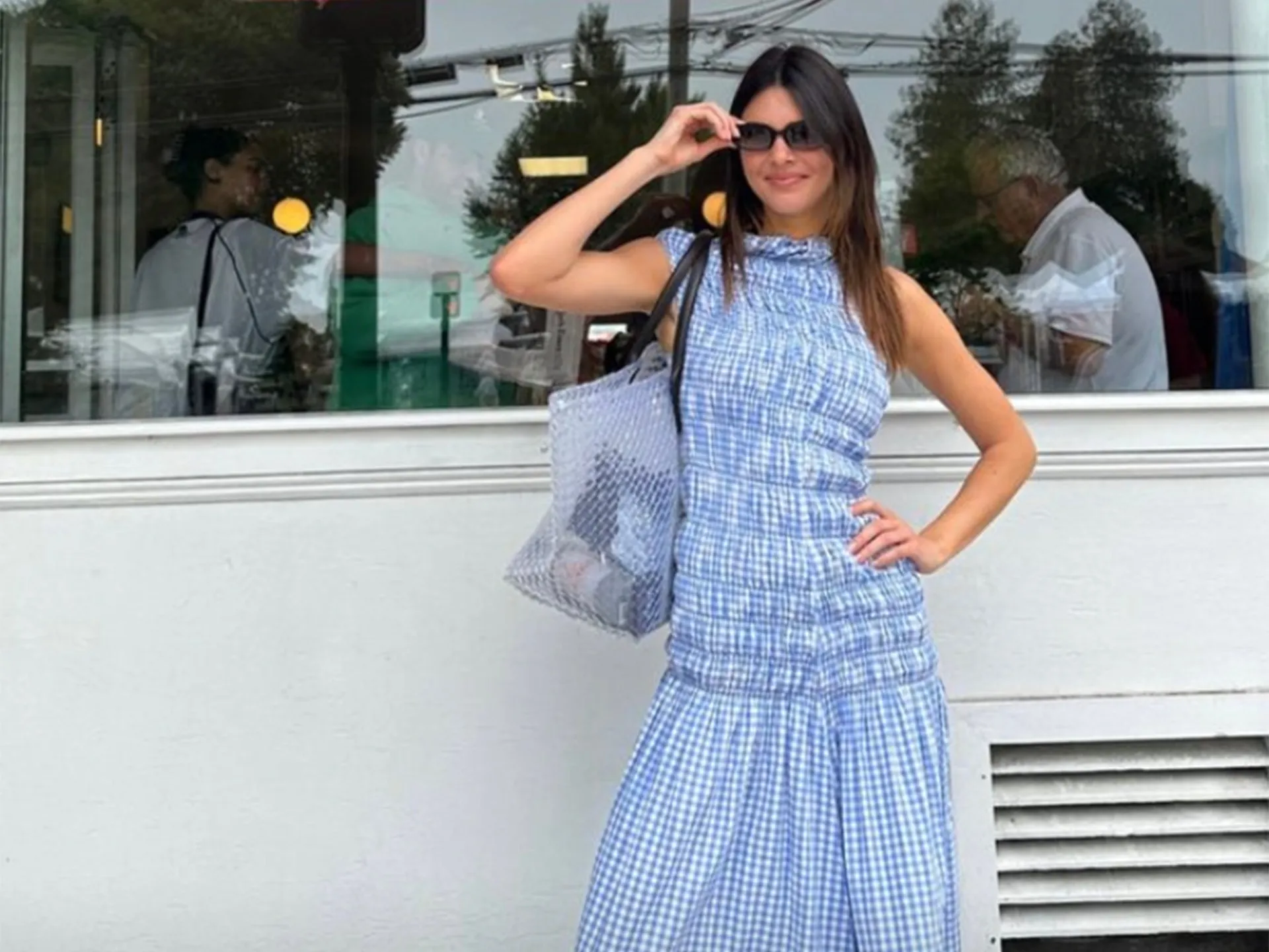 gingham dress