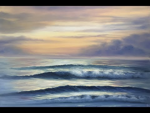 ocean painting